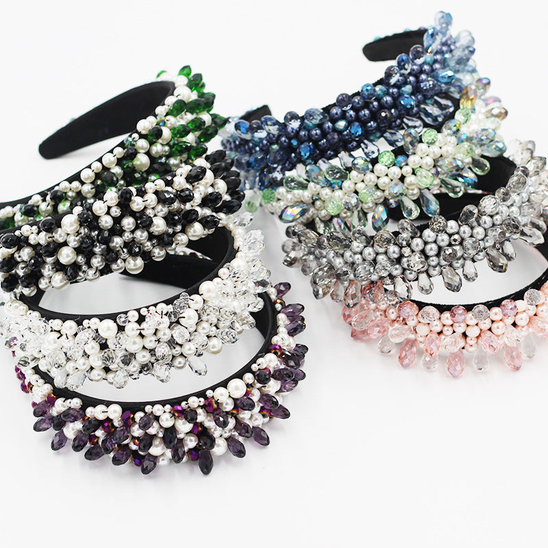 Plaid Acrylic Headband – Fashion Style