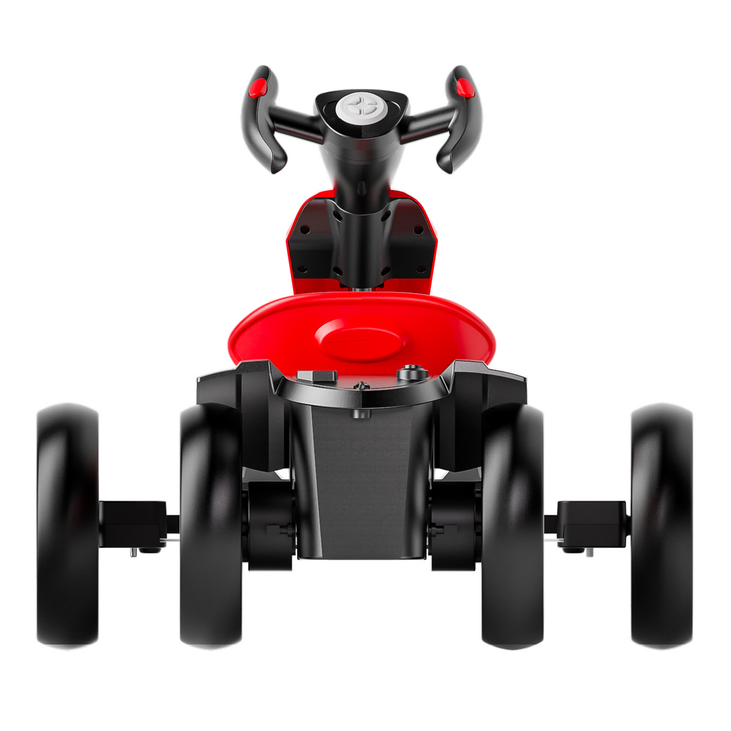 12V Electric Kids Go Kart with Adjustable Seat - Red