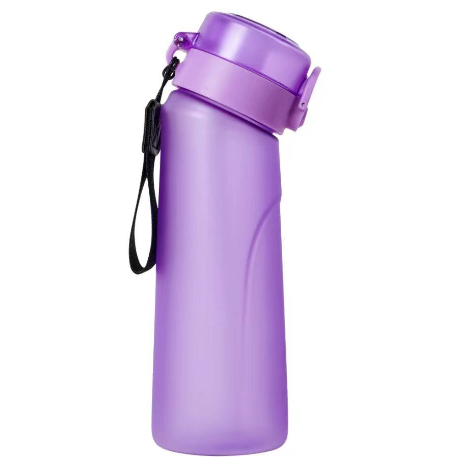 Reusable Water Bottle 650ml - Matte Black, Green, Transparent & More