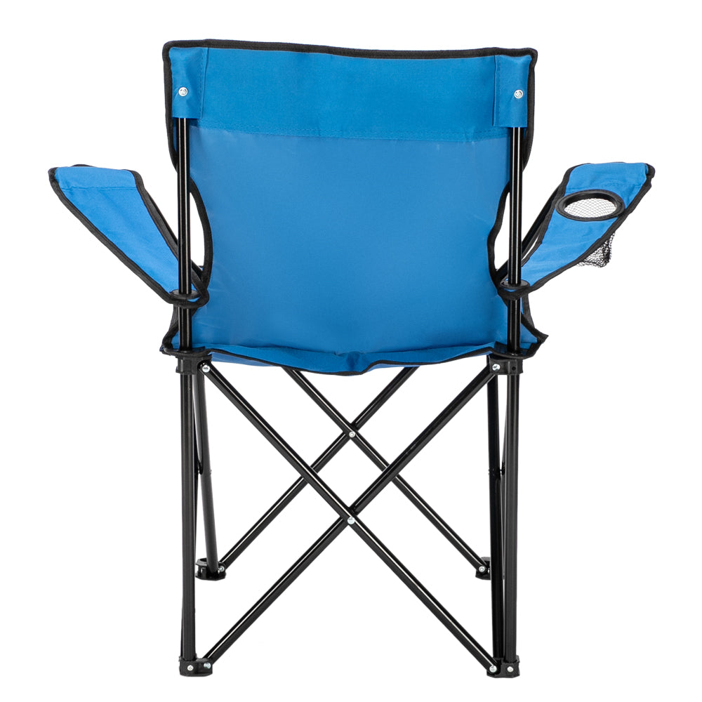 Blue Camping Chair - Foldable & Portable Outdoor Seat