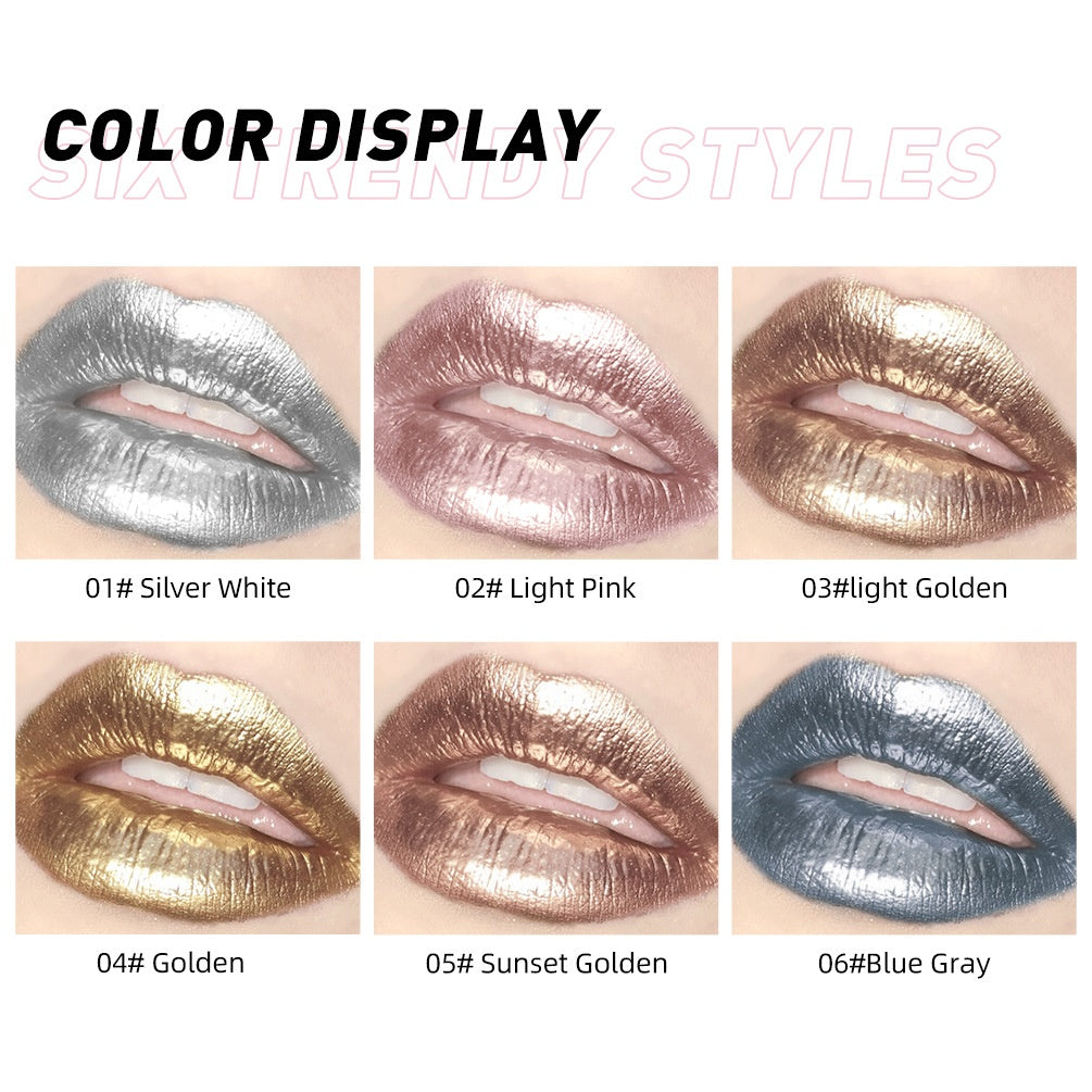 Liquid Lipstick and Eye Shadow Dual-Use Makeup Set - Waterproof & Long-lasting