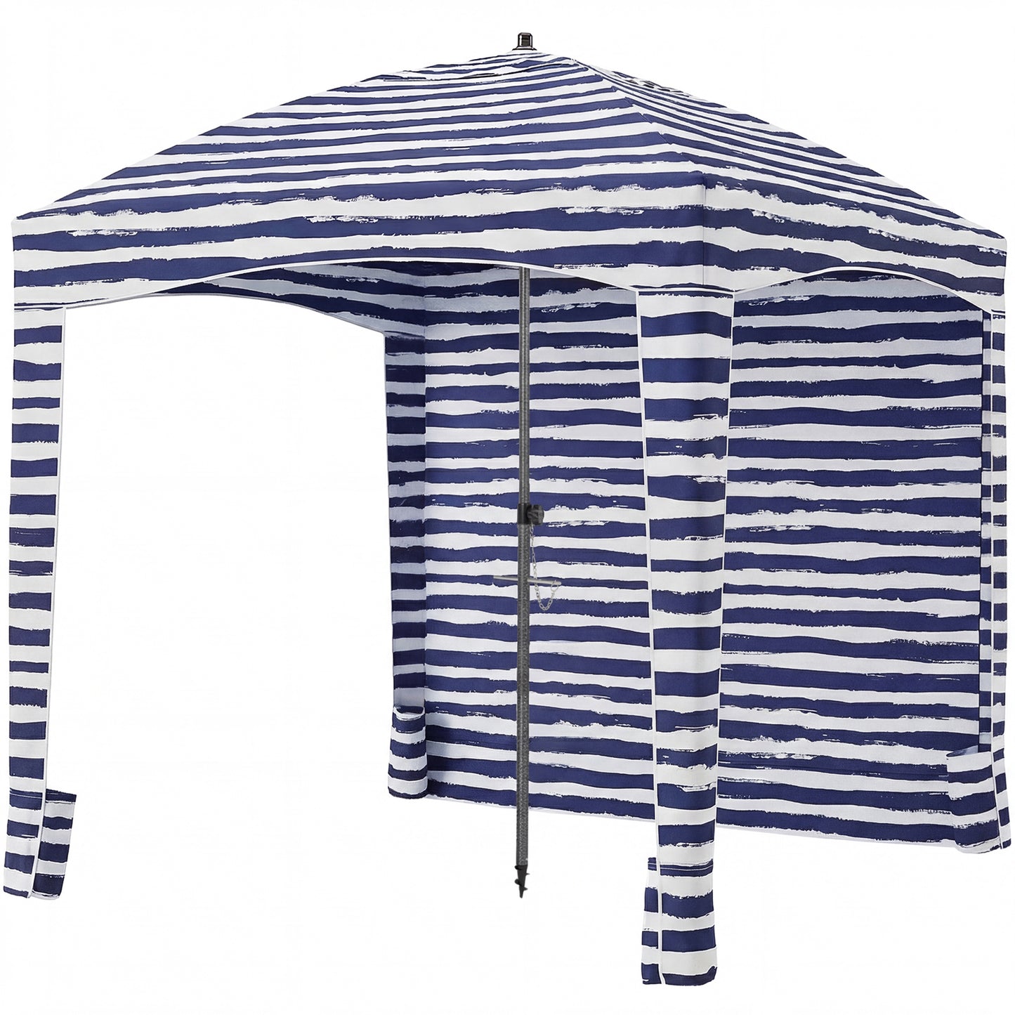 Portable Beach Sunshade Tent with Detachable Side Walls - 6ft
