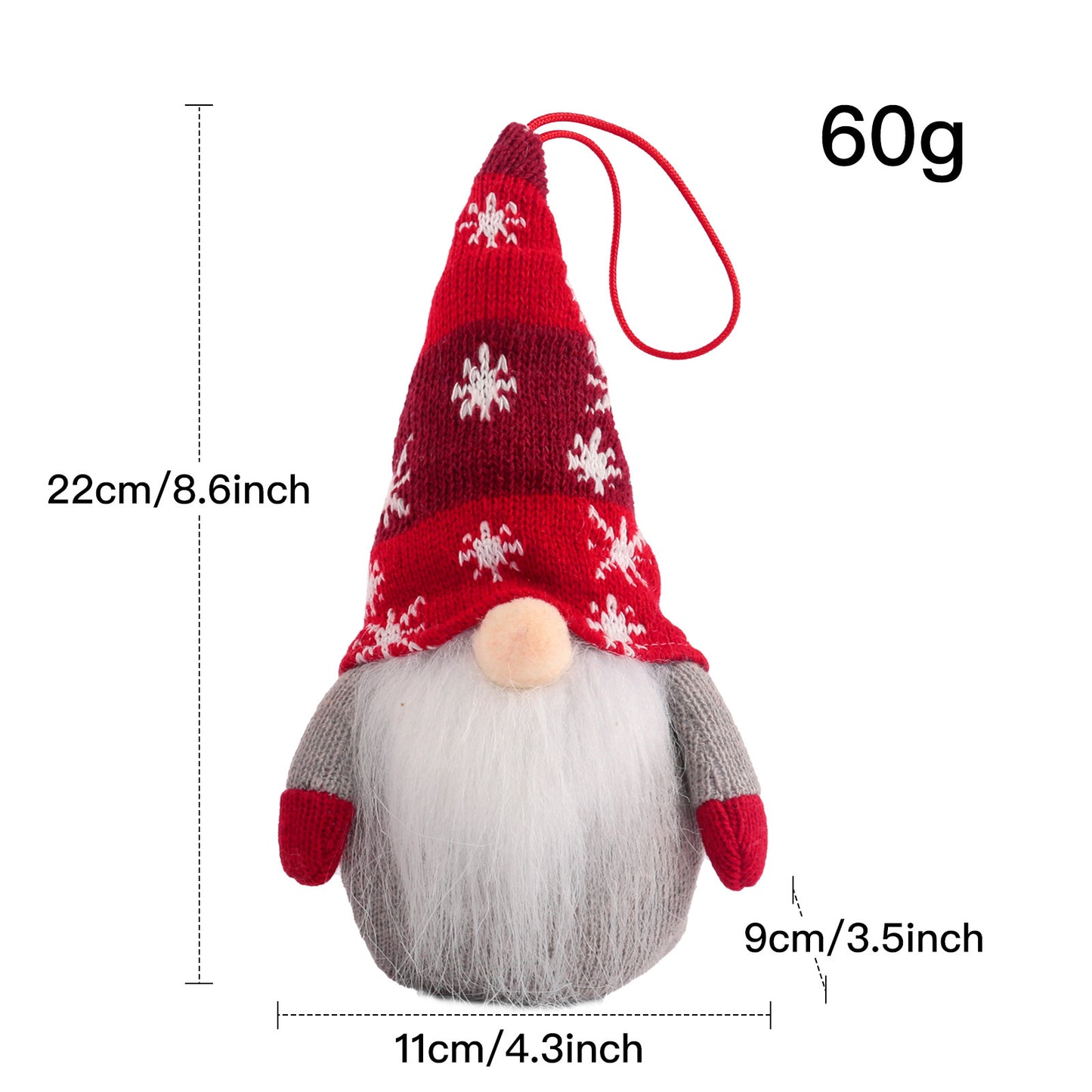 Christmas LED Luminous Doll Decoration - Nordic Holiday Ornament