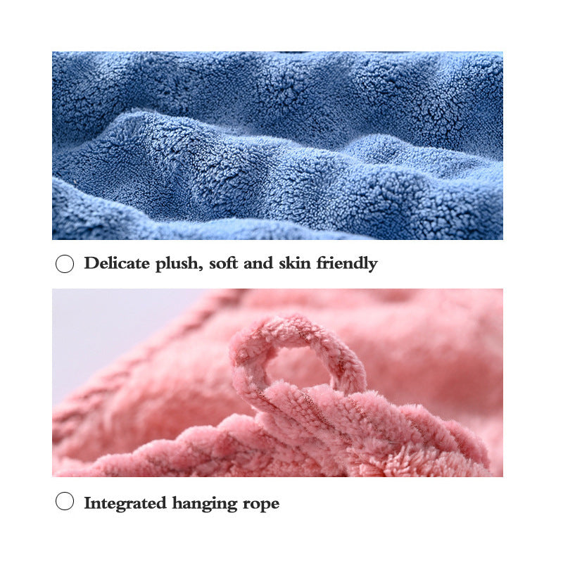 Extra Thick Soft Coral Fleece Bath Towel - Highly Absorbent Large Size