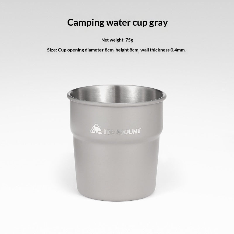 Outdoor Stainless Steel Swallow Cup for Camping 300ml
