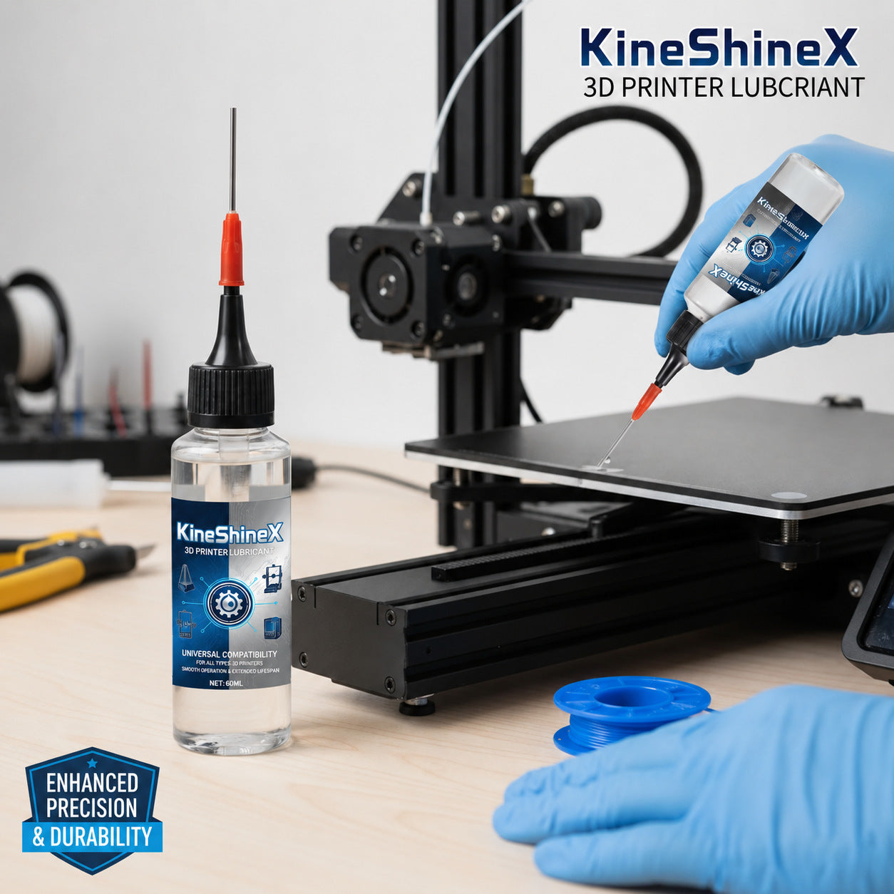 Printer Maintenance Oil 60ml Lubricant for Printer Gear & Rail Care