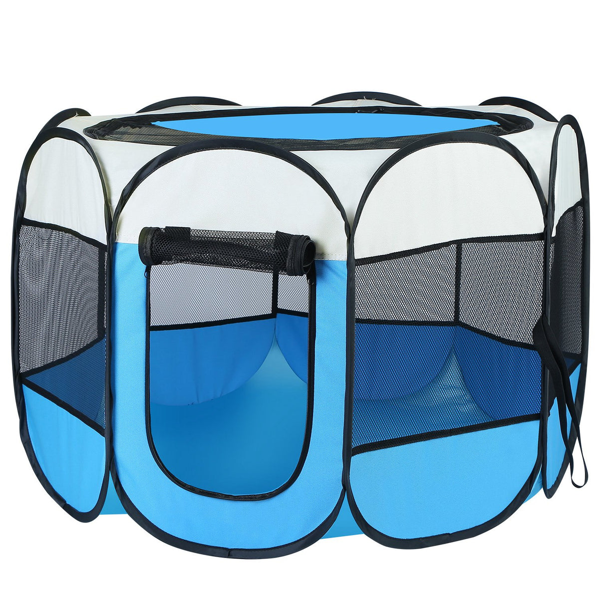 Portable Foldable Pet Tent for Dogs Cats & Small Pets - Water-Resistant Indoor Outdoor Kennel