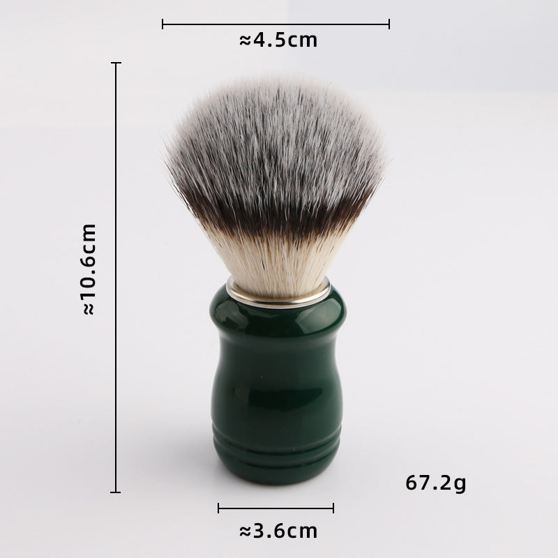 Green Hair Shaver Brush for Trimming & Grooming - Soft Brush