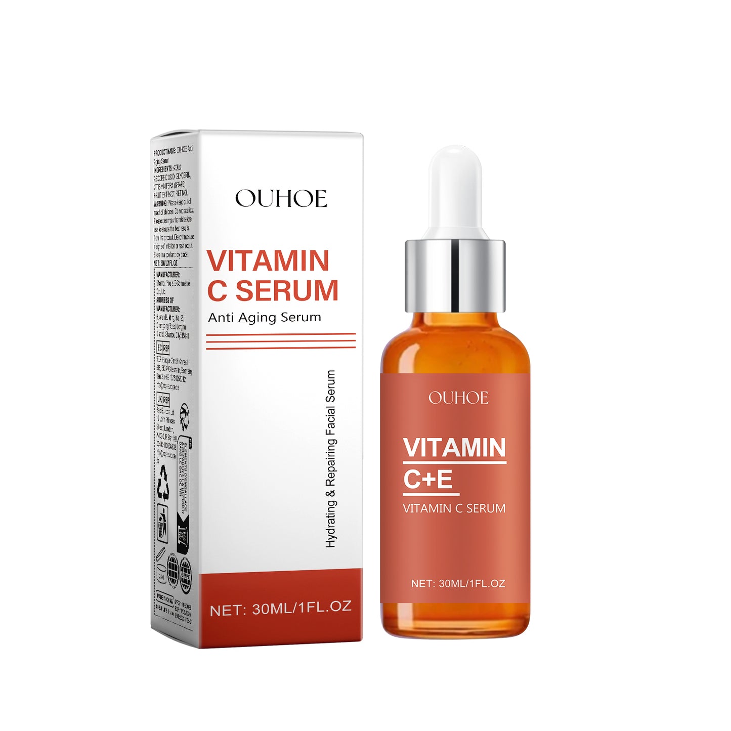 Vitamin C Face Serum - Anti-Aging Firming & Brightening Facial Treatment