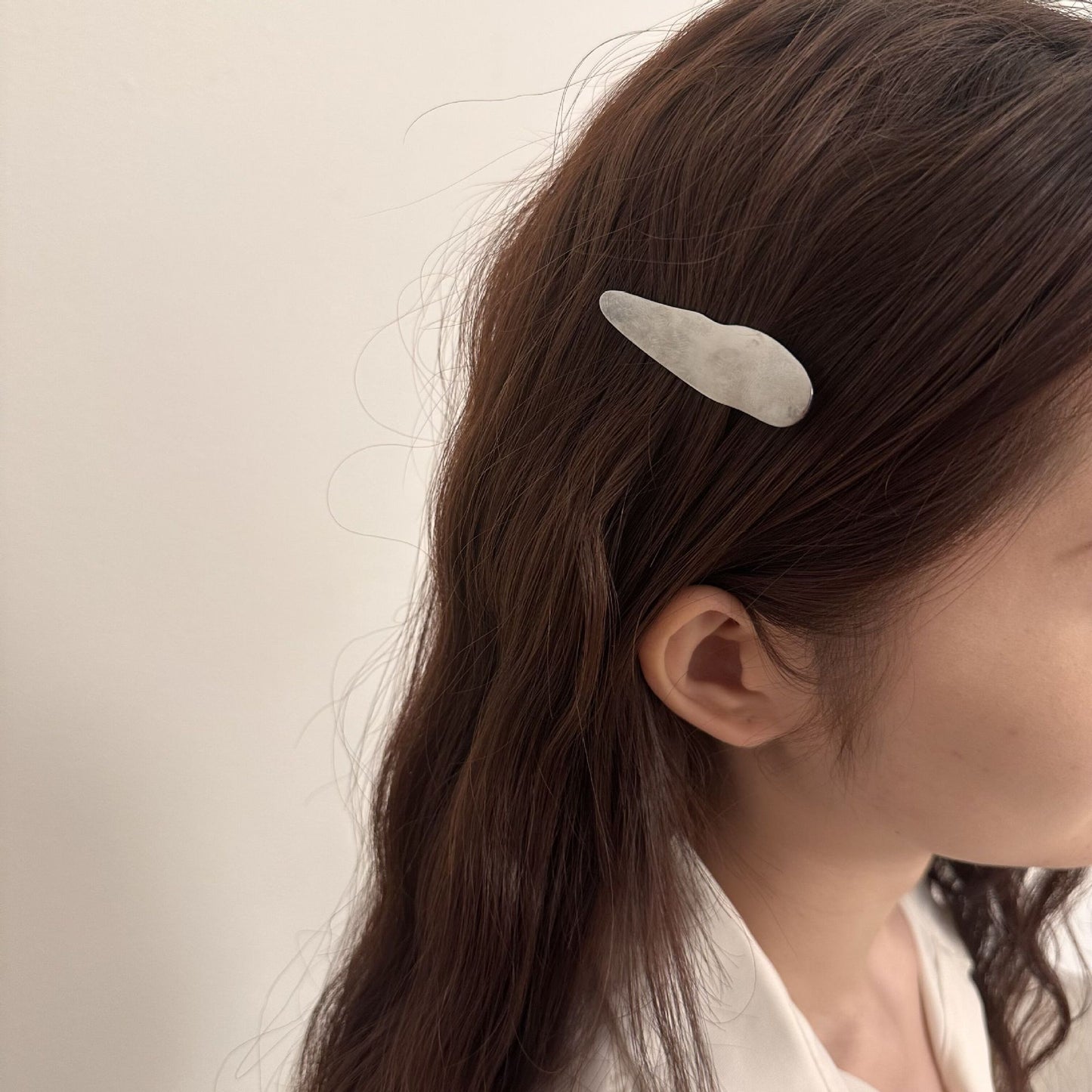 Water Drop Hair Barrettes Side Clips for Women - Broken Hair Accessory