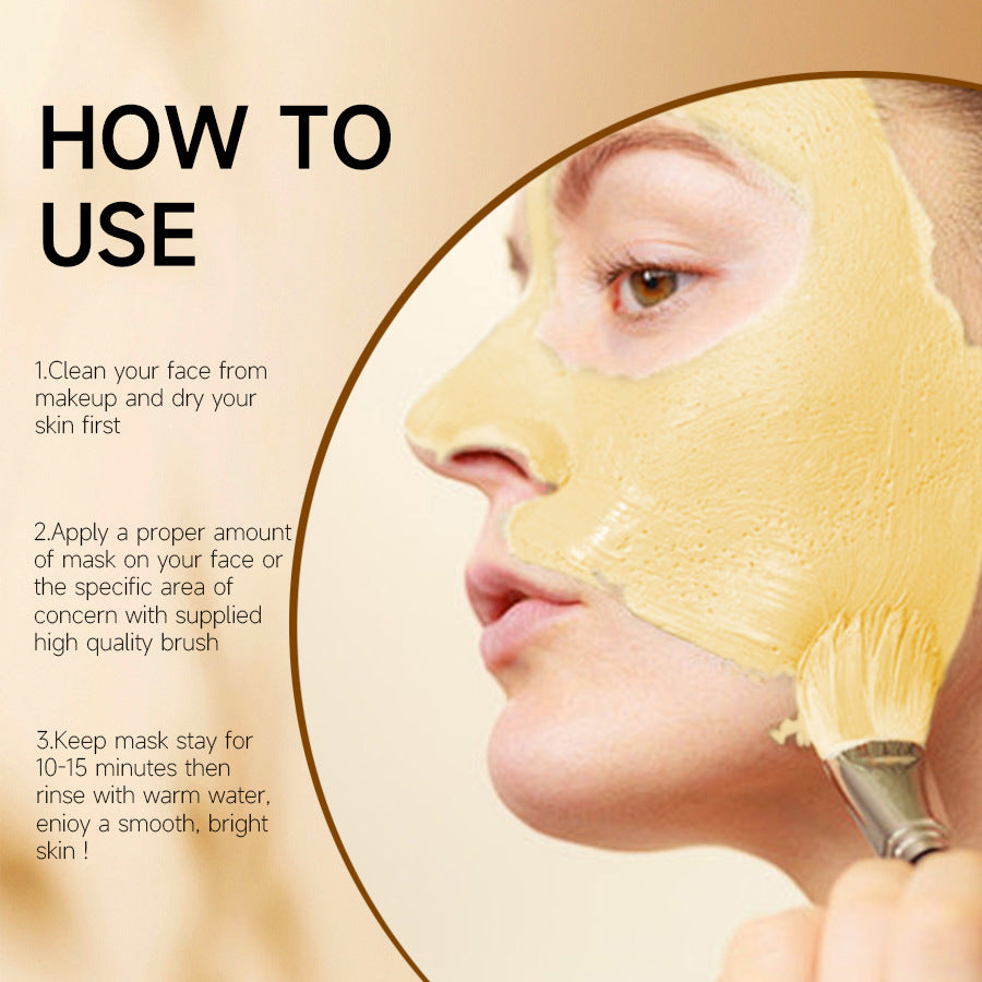 Ginger Kojic Acid Turmeric Facial Mask - 120g Brightening Skincare