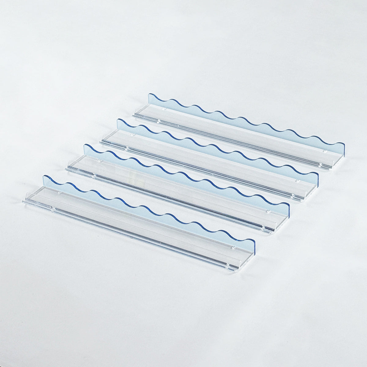 Acrylic Mahjong Ruler - Tile Pusher for Mahjong Games, 17.5 Inch