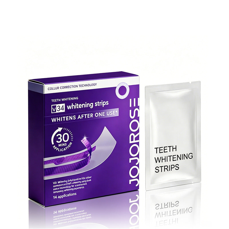 Tea And Tobacco Stain Removal Gentle Teeth-Cleaning Strips