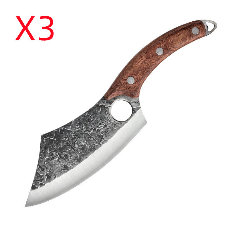 Forged Multi-Purpose Kitchen Knife - Anti-Rust Blade, 29CM