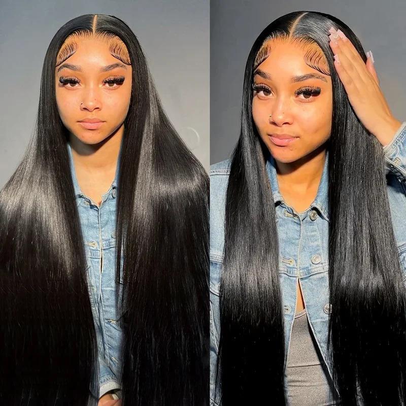 Long Lace Front Wig for Halloween and Christmas - 13x4 HD Synthetic Hair