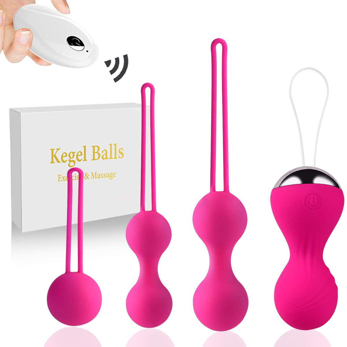 Female Vaginal Exercise Dumbbells Set for Pelvic Floor Muscle Strengthening