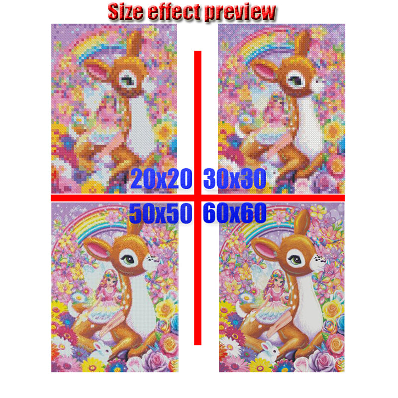 Full Circle Diamond Painting Mosaic Kit for Home & Garden