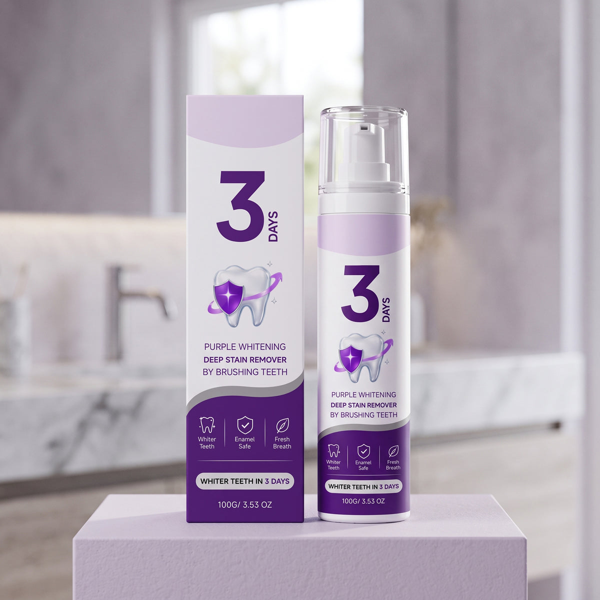 Purple Whitening Toothpaste 100g