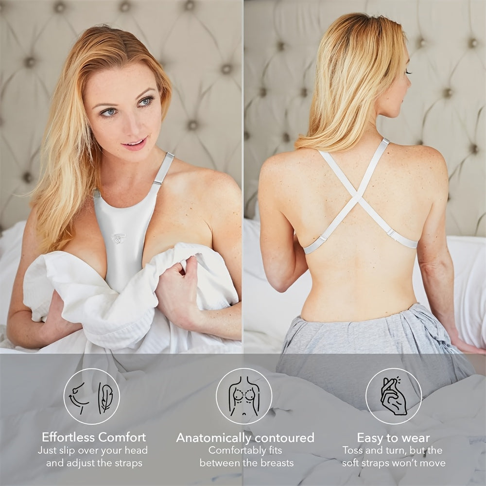 Anti-Wrinkle Chest Pillow – Bone-Type Design, Washable Sleeping Pillow