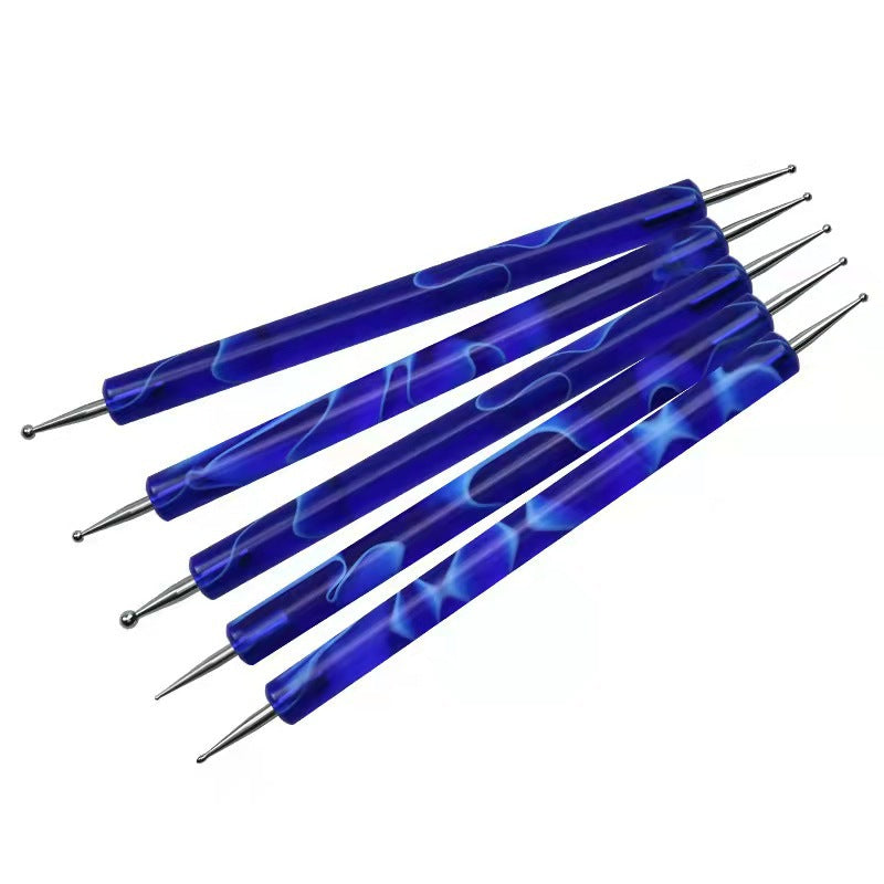 Acrylic Point Nail Brush Diamond Pen Line Pressing for Nail Art