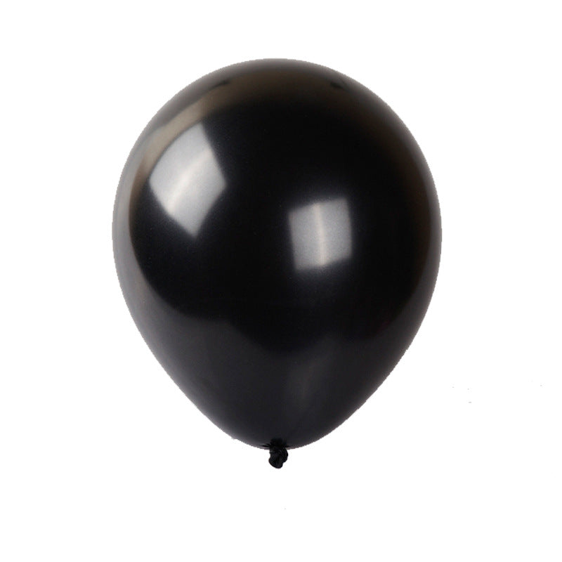 Halloween Balloon Chain Kit - Ghost Theme Latex Party Decorations, 176pcs