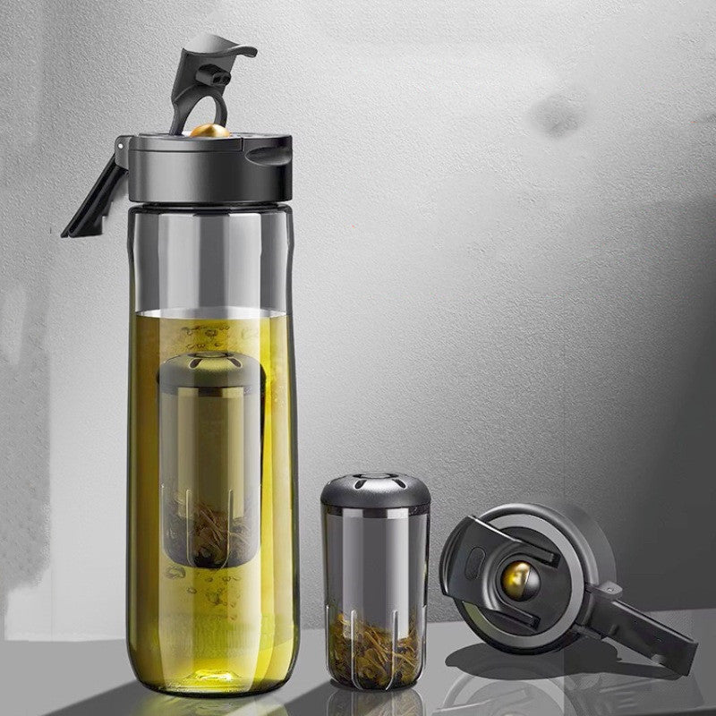 Magnetic Plastic Mug for Tea Water Separation - Fashion Style, Multiple Capacities