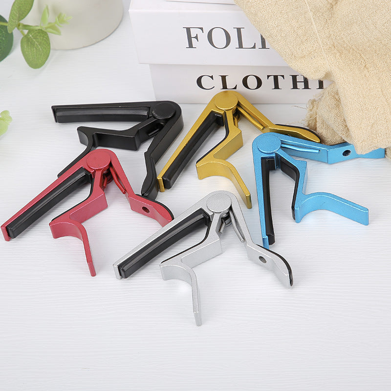 Portable Guitar Capo Aluminum Alloy Tuning Clip for Musical Instruments