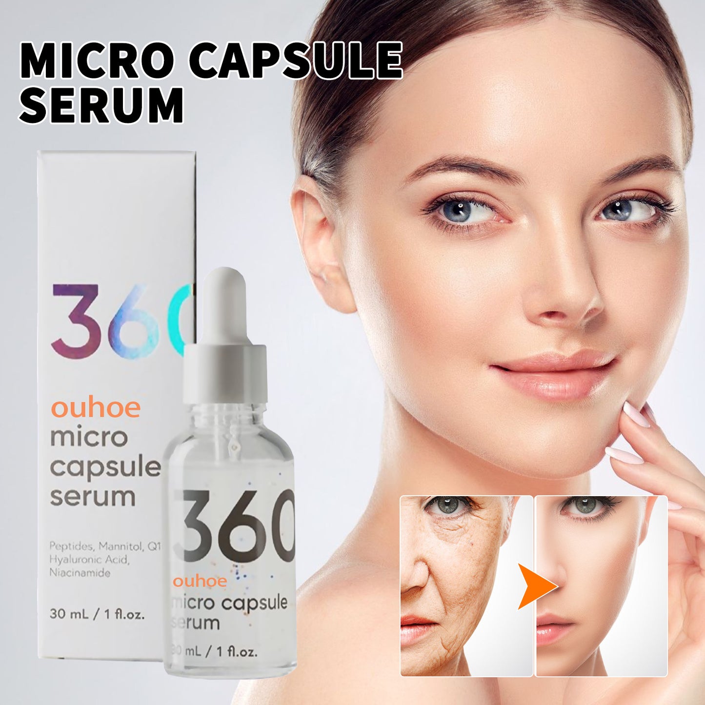 Anti-Wrinkle Neck Firming Cream - Whitening, Moisturizing Skin Care 30ml
