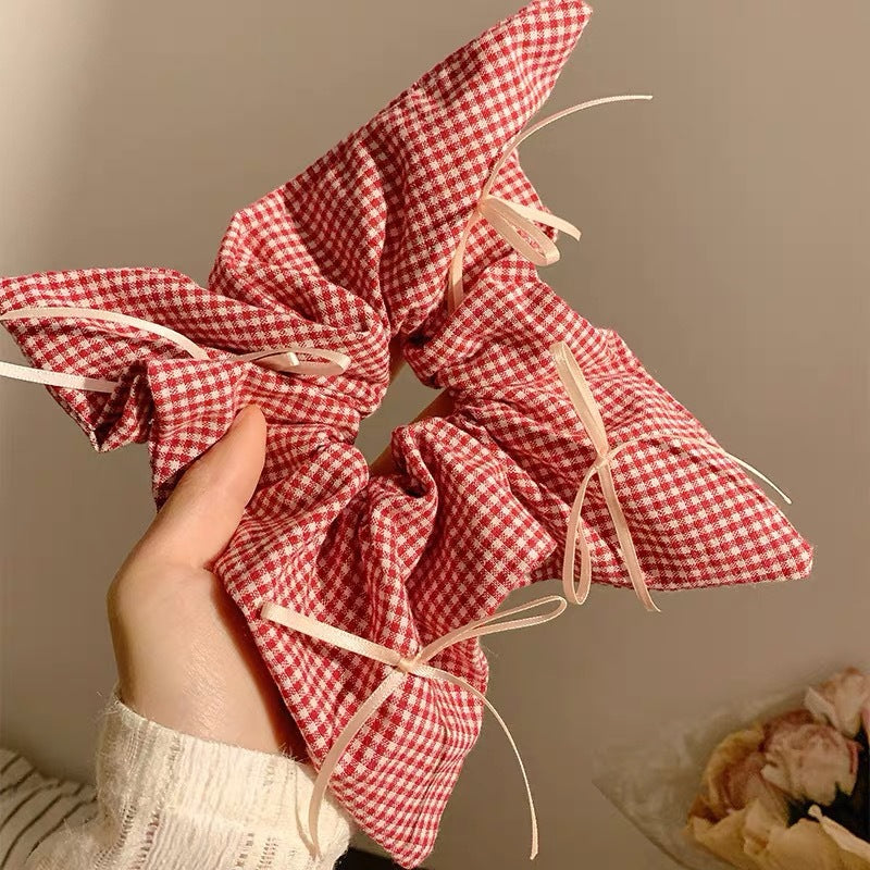 Summer Sweet Lace Scrunchie Hair Tie - Elegant Floral Hair Accessory