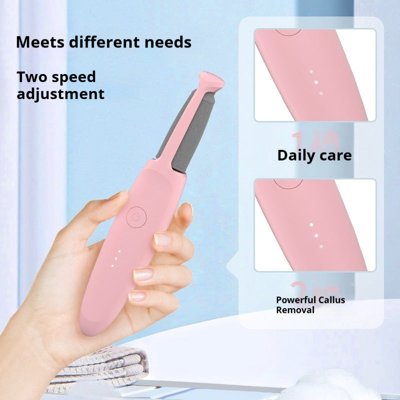 Rechargeable Electric Foot Grinder Heel Callus Remover Pedicure Skin Exfoliator