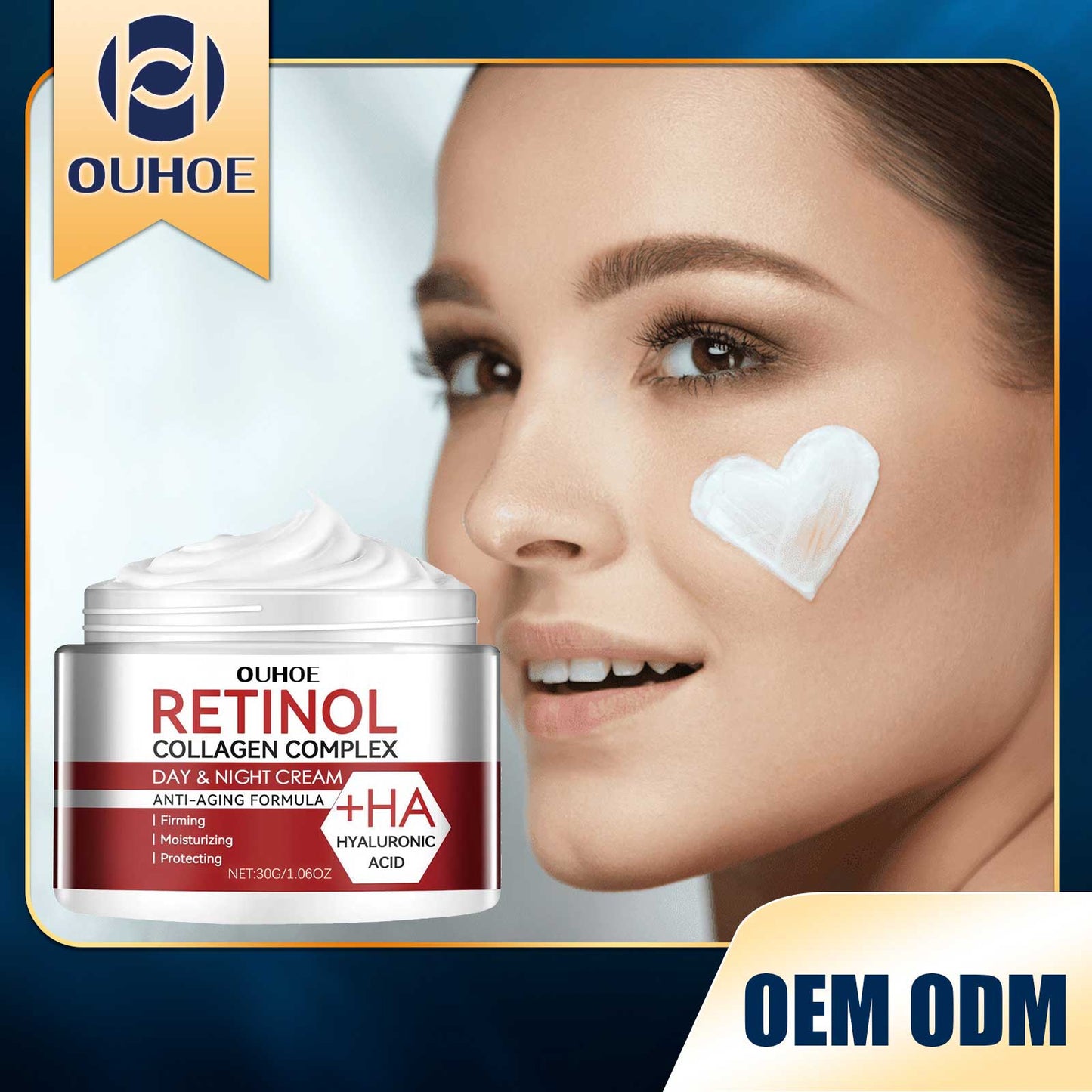 Retinol Moisturizing Facial Cream - 30g Hydrating Skin Care