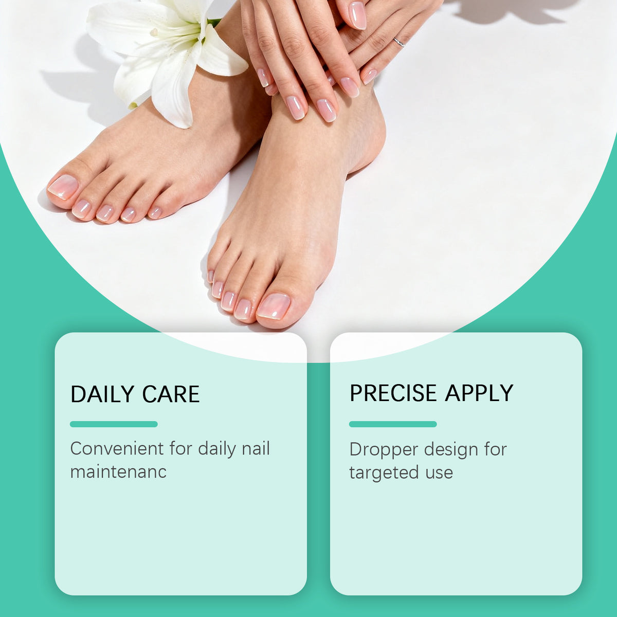 Nail Care Solution with Vitamin E & Oregano Extract - 30ml Nail Treatment