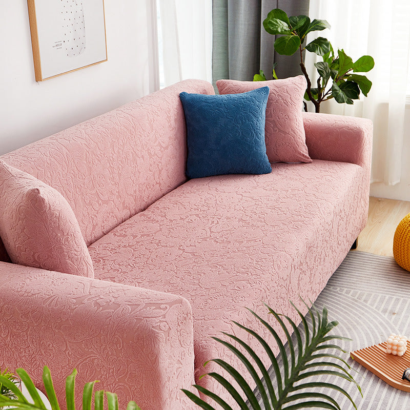 Universal Sofa Cover All-Season Thick Solid Color Couch Protector