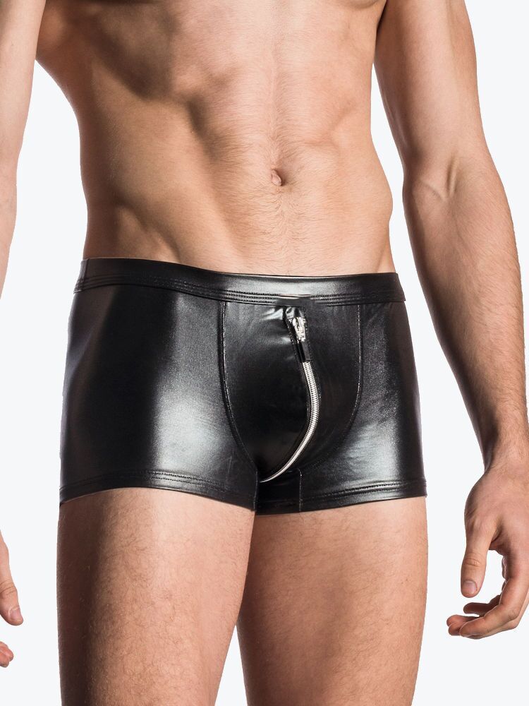 Men's Matte Leather Tights for Performance & Nightclub Wear