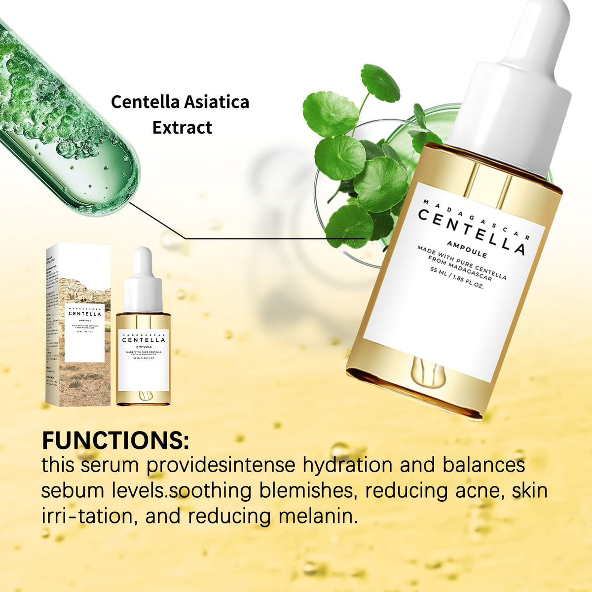 Beauty Madagascar Centella Asiatica Facial Skin Care