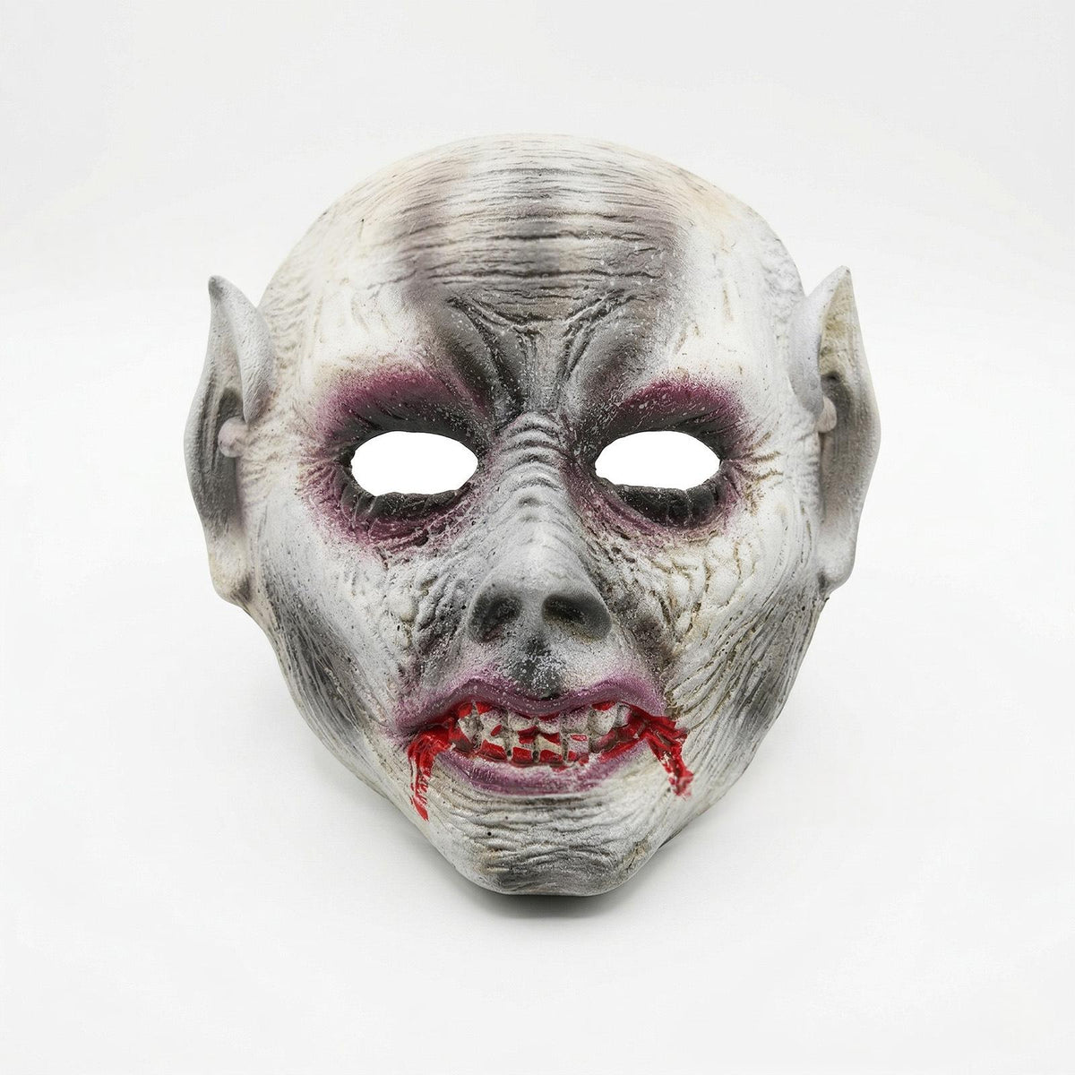 Halloween Zombie Mask Decoration Gray - Party Mask for Halloween & Events
