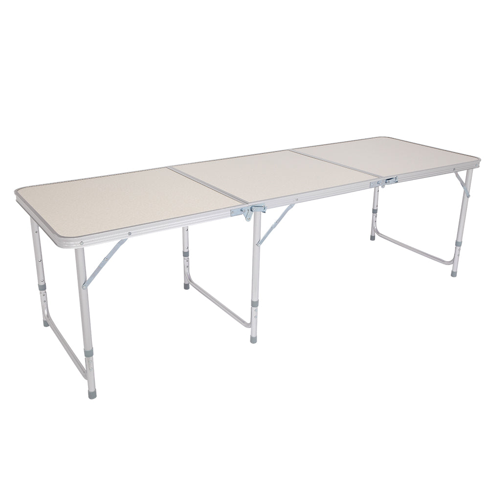 6ft Aluminum Alloy Folding Table - Outdoor & Camping Use
