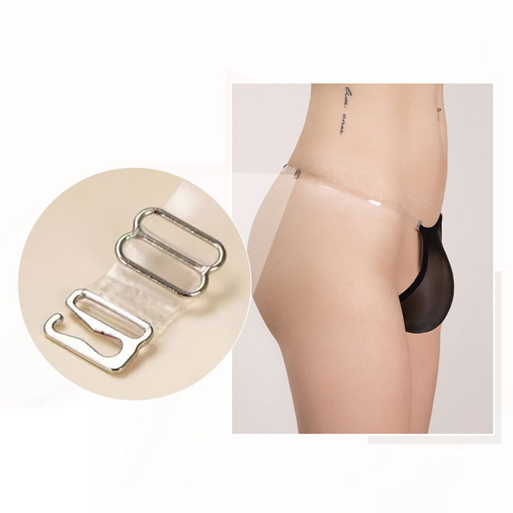 Men's Adjustable Low Waist Underwear - Breathable Nylon Fit & Comfort