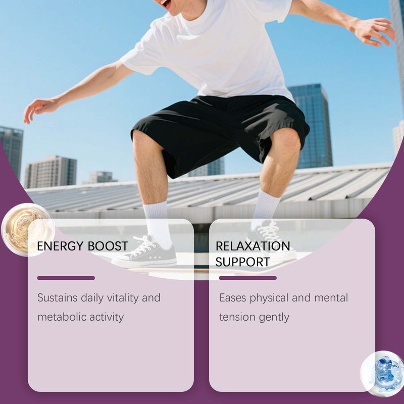Energy & Wellness Vitamin Capsules - 30 Count