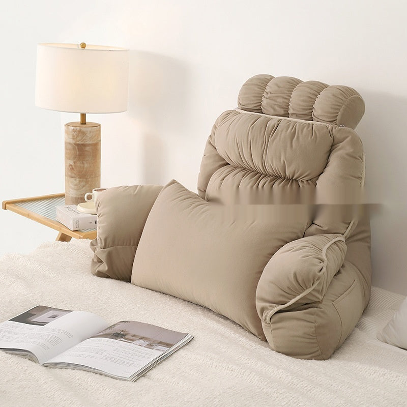 Backrest Pillow for Sofa Bed Support Cushion Neck and Waist Support