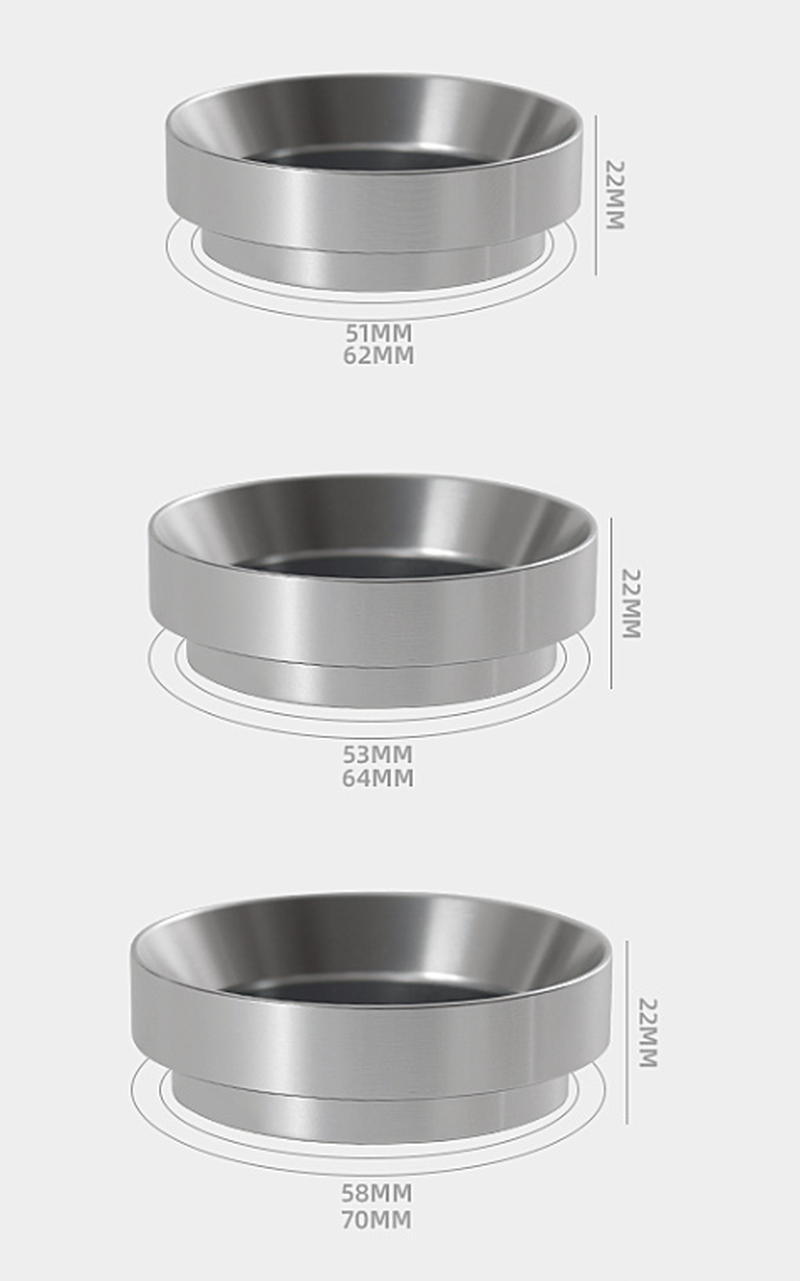 Universal Coffee Grinder Connection Ring for Espresso Machine Handles