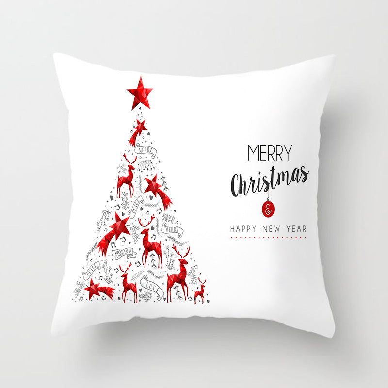 Christmas Pillow Cover - Modern Minimalist Sofa Cushion Case 45x45cm