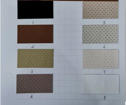 Breathable Artificial Leather for Car Seats - PU Faux Leather Fabric