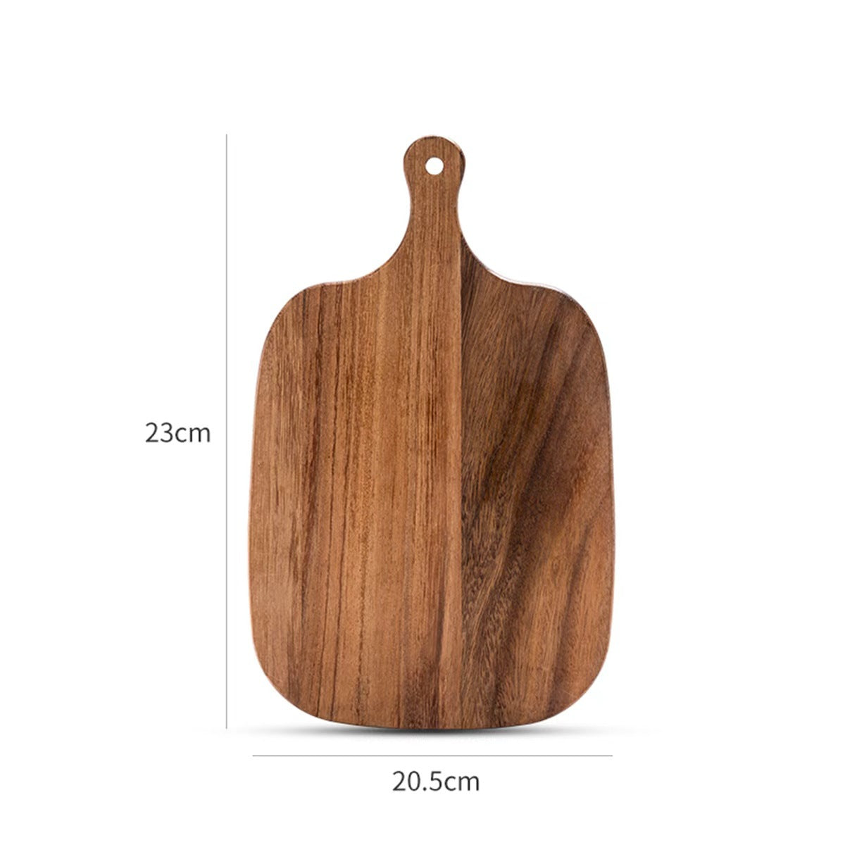 Ash Wood Breadboard with Handle - Irregular Shape, Multiple Sizes