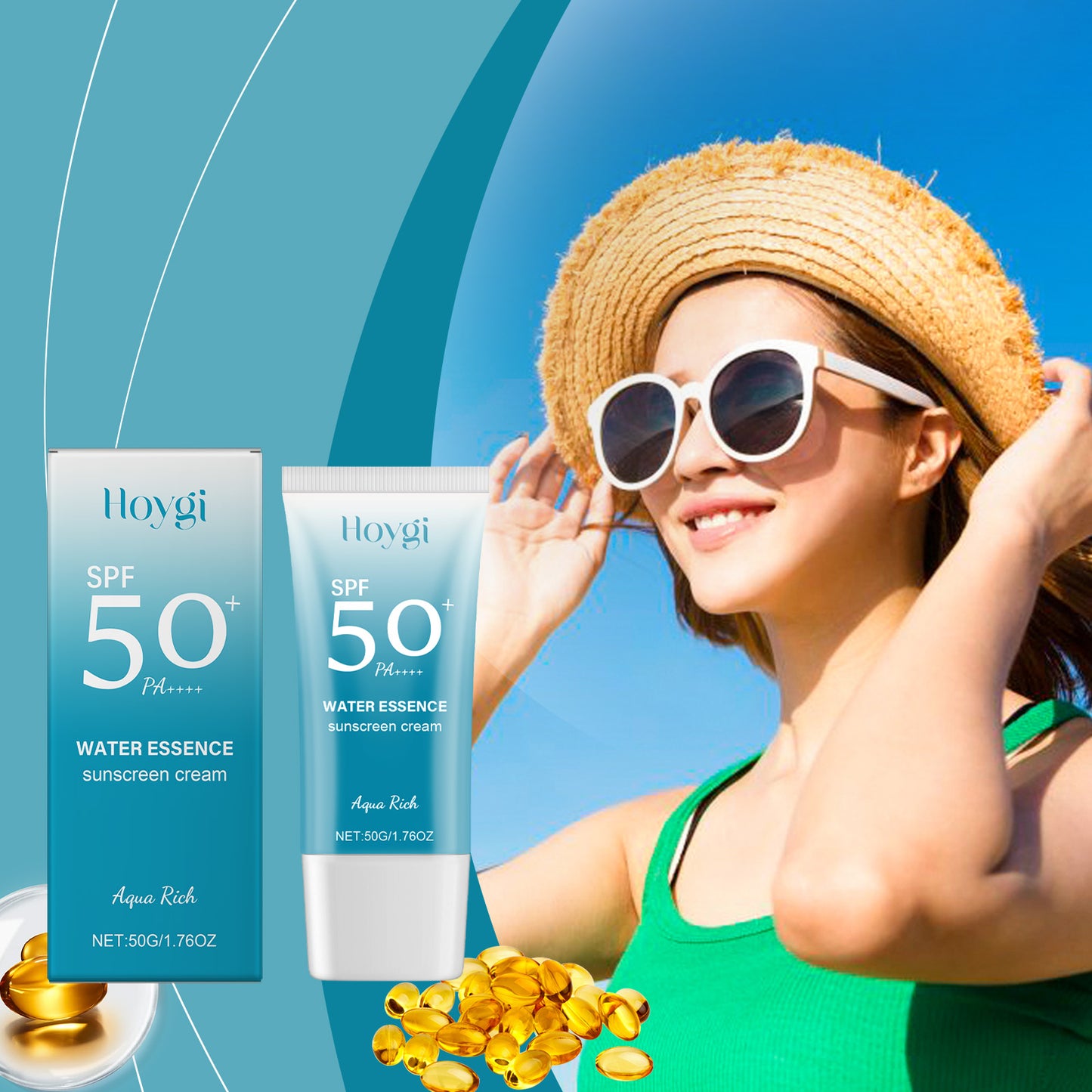 Brightening Moisturizing Cream - Gentle Facial Skin Care with Vitamin E