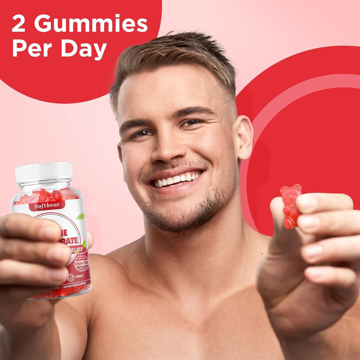 Creatine Monohydrate Gummies - 60 Tablets
