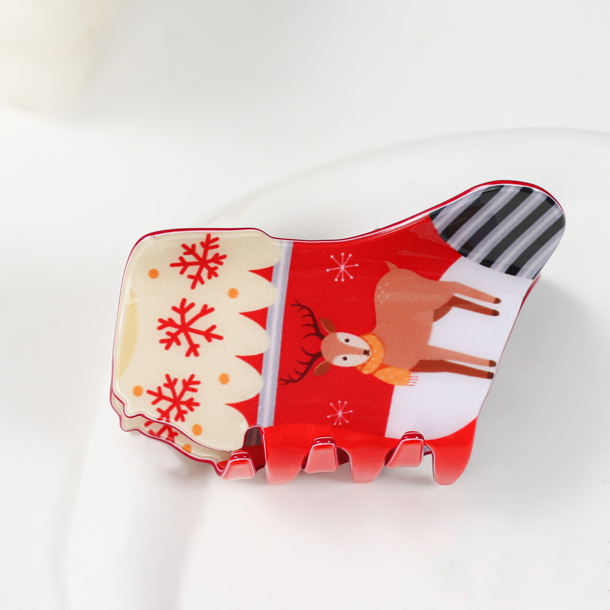 Cute Cartoon Christmas Hairpin