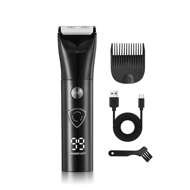 Electric Body Hair Clipper – USB Rechargeable Grooming Kit