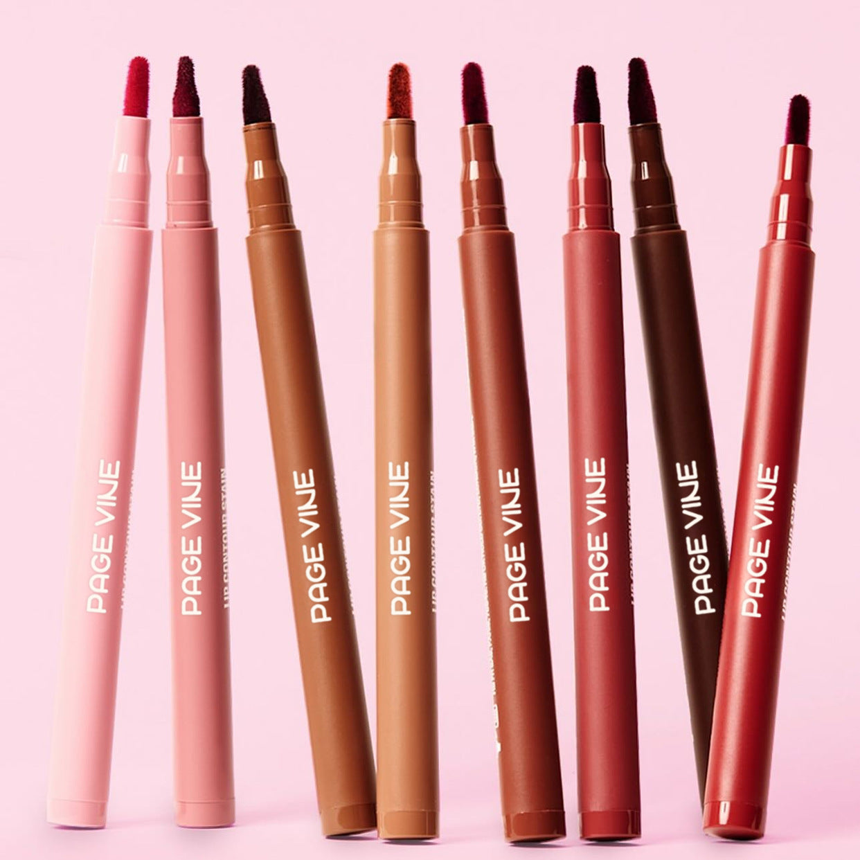 Waterproof Velvet Lip Liner - No Stain, 2ml, Multiple Colors