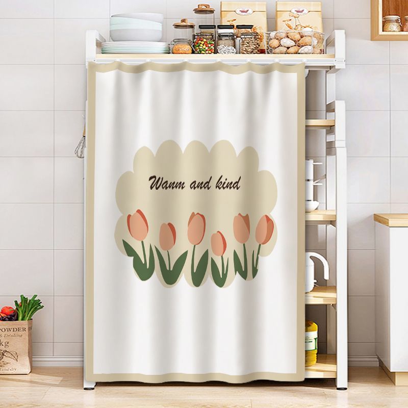 Dustproof Curtain Storage Rack for Wardrobe and Home Organization